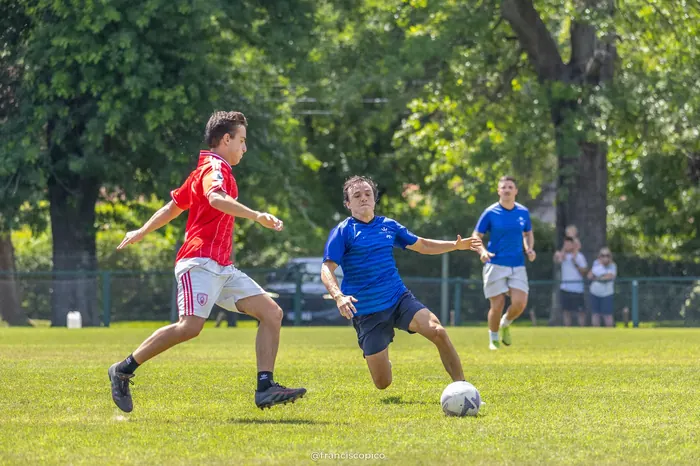 Fotografía aérea de fútbol en Buenos Aires 1